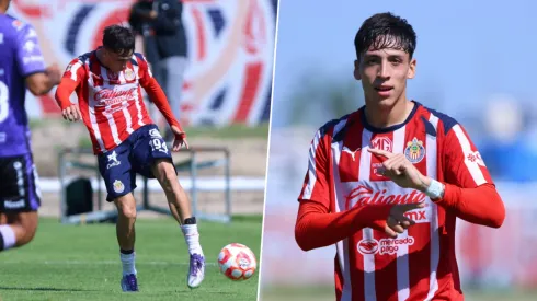 Maximiliano Bustos anotó gol con Chivas Sub-21.
