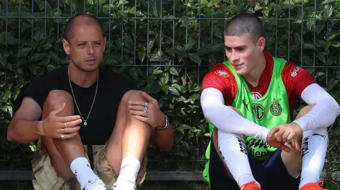 Chicharito Hernández, el mentor de Armando González.
