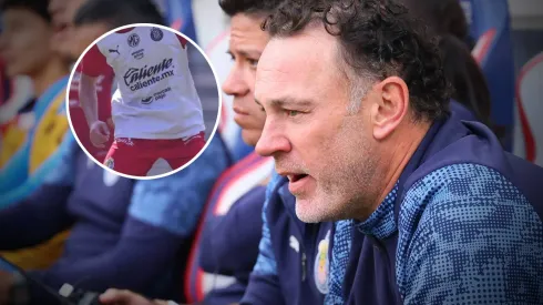 Samir Inda presente en la práctica de Chivas.
