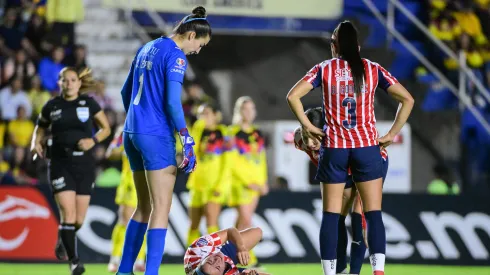 Celeste Espino cometió dos errores en la semifinal de vuelta.
