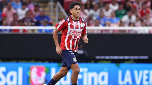 Luis Romo durante el partido ante Cruz Azul.
