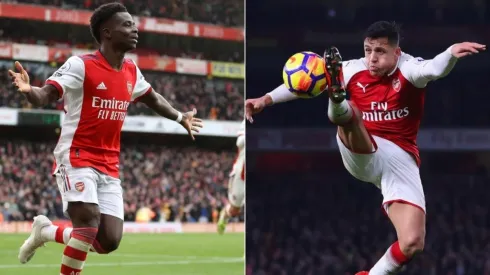 Bukayo Saka reconoce su amor por Alexis Sánchez
