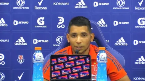 Cristián Palacios anticipó el Superclásico del viernes ante Colo Colo.
