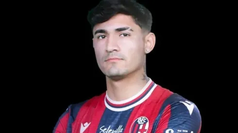 Luis Rojas será compañero de Gary Medel en el Bologna.
