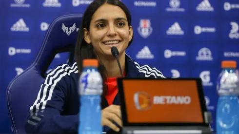 Daniela Zamora ya se puso otra vez la camiseta de la U y espera debutar el sábado
