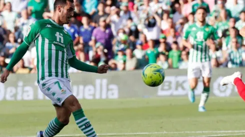 Juanmi fue la gran figura del Betis en el triunfo ante Granada
