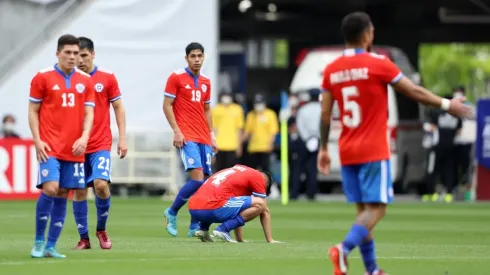 Chile después de caer ante Túnez
