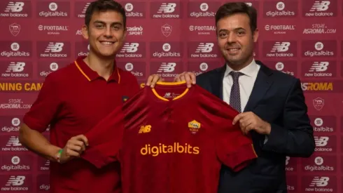 La Joya fue presentado como nuevo jugador de la Roma
