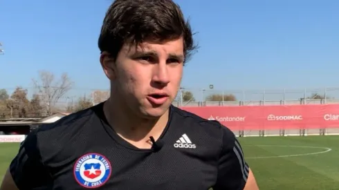 Gonzalo Tapia habló sobre sus entrenamientos en La Roja
