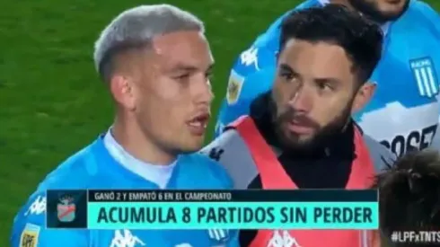 Eugenio Mena y Enzo Copetti casi se van a las manos