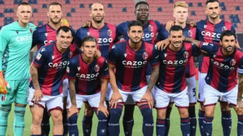 Gary Medel fue titular en el triunfo del Bologna
