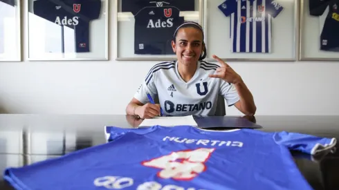 ¡Ahí llego yo! Universidad de Chile Femenino presenta a su nueva refuerzo, la colombiana Gabriela Huertas
