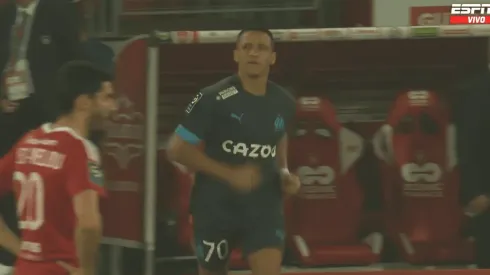 Sánchez no pudo tener triunfo en su debut con el Marsella.
