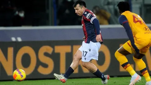 Gary Medel disfruta en el Bologna de un buen nivel y, además, aprovecha su estadía en el club para tener su espacio exclusivo en el  Renato Dall'Ara
