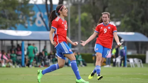 Daniela Zamora anotó ante México en el último partido amistoso de la Fecha FIFA.
