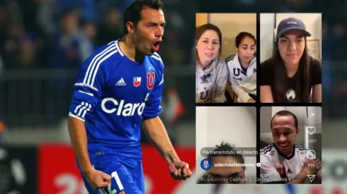 Fantasmal irrupción de Marcelo Díaz en Instagram live de Las Leonas de la Universidad de Chile
