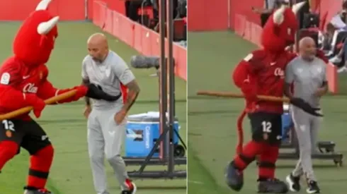 Jorge Sampaoli protagonista de un gracioso momento en España
