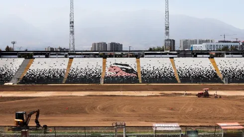 Colo Colo está haciendo fuertes arreglos en el Estadio Monumental luego de 30 años en Macul
