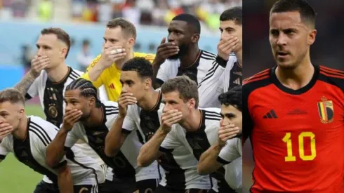 Hazard se refirió a la protesta de Alemania
