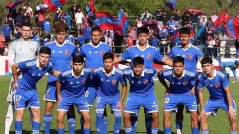 Los cuatro mosqueteros que iban a jugar la final por Universidad de Chile del torneo de proyección y no lo harán
