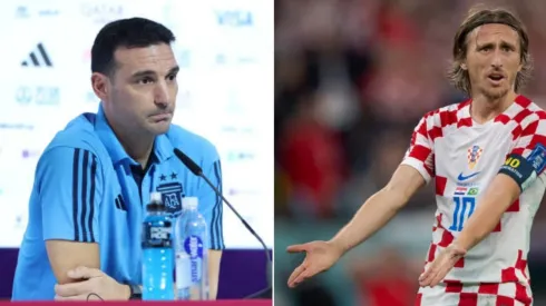 Lionel Scaloni le carga la bip a Luka Modric en la previa del Argentina vs Croacia: "Es un placer verlo jugar"
