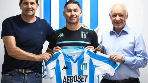 Óscar Opazo es uno de los refuerzos de Racing para 2023.
