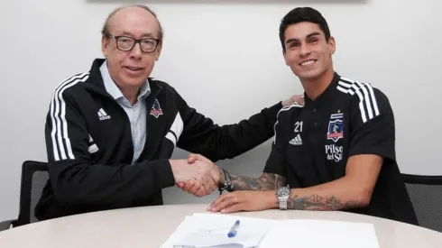 Erick Wiemberg fue presentado como nuevo refuerzo de Colo Colo
