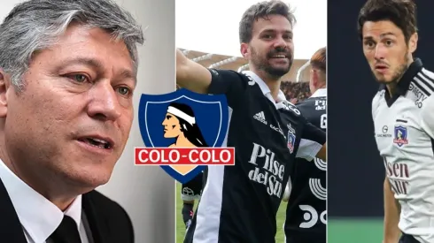 Patricio Yáñez lanza sus dardos a dos jugadores de Colo Colo