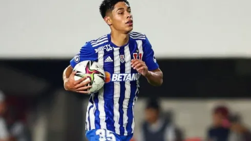 Se cumple un año del primer gol de Darío Osorio con la camiseta de Universidad de Chile
