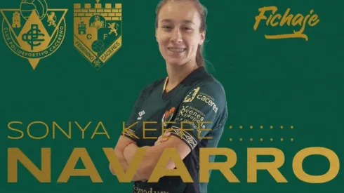 Sonya Keefe es presentada en su nuevo club en España e inicia así su aventura por Europa
