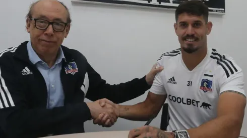 Matías de los Santos fue oficializado en Colo Colo
