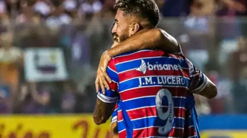 Juan Martín Lucero anotó su primer gol en Brasil
