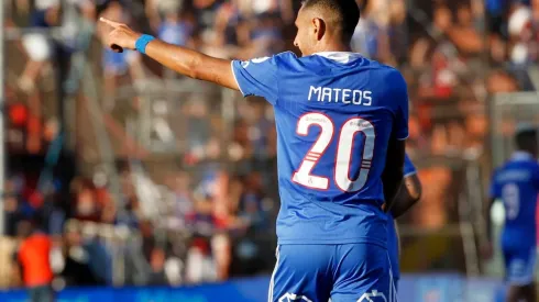 Federico Mateos dentro de los citados de la U ante O'Higgins
