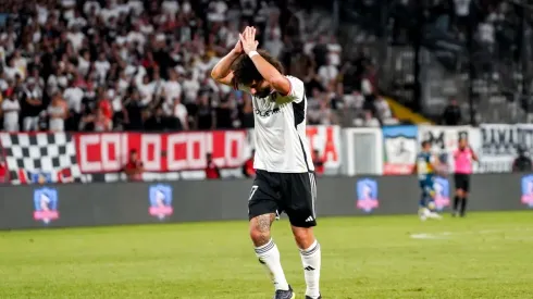 Maxi Falcón ya se la prometió a la U. de Chile con la camiseta de Colo Colo
