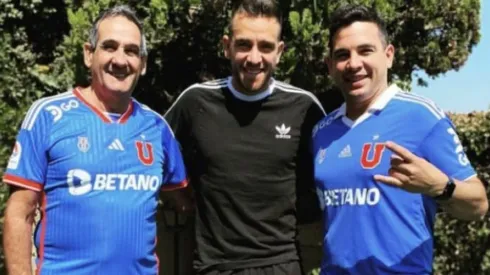 Matías Zaldivia empapó de azul a toda su familia
