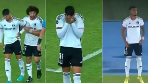 Matías de Los Santos salió lesionado en Colo Colo