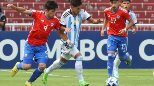 Chile no pudo hacer mucho en la Sub 17 ante Argentina
