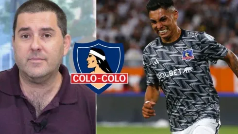 Cristián Arcos despedaza a Jordhy Thompson en Colo Colo
