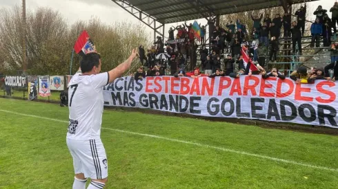 Esteban Paredes volvió a brillar dentro de una cancha
