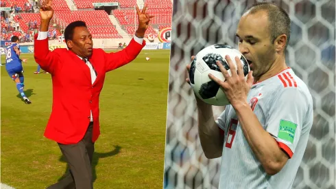 Pelé y Andrés Iniesta sonaron como posibles refuerzos en el fútbol chileno.
