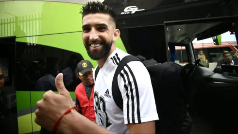Futbol, Coquimbo Unido vs Colo Colo.<br />
Fecha 28, campeonato Nacional 2022.<br />
Los jugadores de Colo Colo celebran el titulo de campeon tras el partido de primera division contra Coquimbo Unido disputado en el estadio Francisco Sanchez Rumoroso de Coquimbo, Chile.<br />
23/10/2022<br />
Alejandro Pizarro/Photosport
Football, Coquimbo Unido vs Colo Colo.<br />
28th turn, 2022 National Championship.<br />
Colo Colo's players celebrate the Champion title after the first division match against Coquimbo Unido held at the Francisco Sanchez Rumoroso stadium in Coquimbo, Chile.<br />
23/10/2022<br />
Alejandro Pizarro/Photosport
