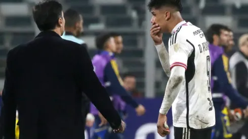 Gustavo Quinteros se refirió a las conversaciones que tienen con Damián Pizarro (Foto: Photosport)
