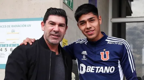Marcelo Salas le da la bendición por la 11 a Darío Osorio
