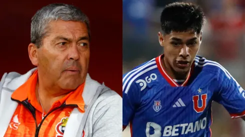 Gustavo Huerta muestra su preocupación por el nivel de Darío Osorio (Foto: Photosport)
