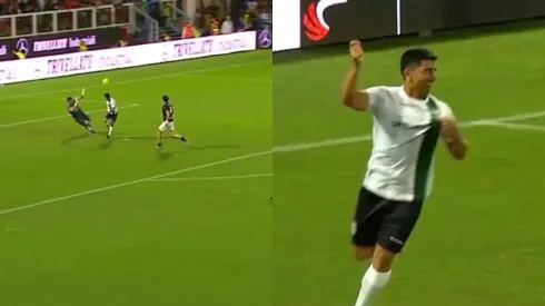 David Pizarro marcó un golazo en partido amistoso.

