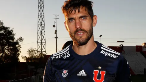 Joaquín Larrivey no descarta a Colo Colo en un futuro, pero lo ve muy complejo (Foto: Photosport)
