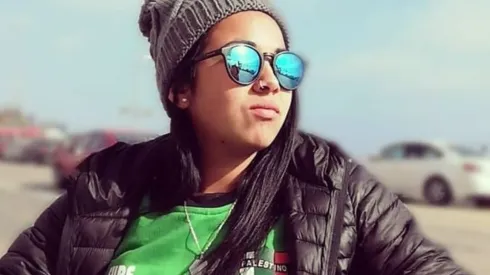 Julissa Barrera robo en las cercanías del estadio Monumental.
