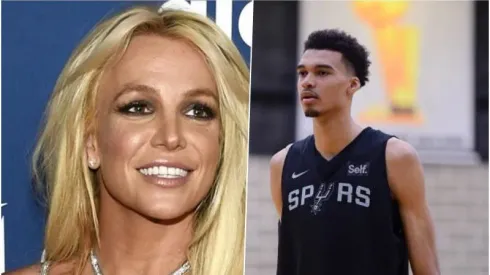 Britney Spears fue agredida por seguridad de Wembanyama 
