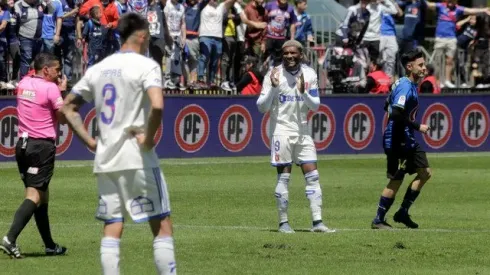 La extraña formación en el última partido de la U en el CAP
