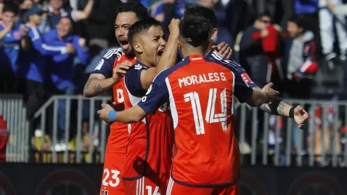 Nicolás Guerra anotó el primer gol para la Universidad de Chile
